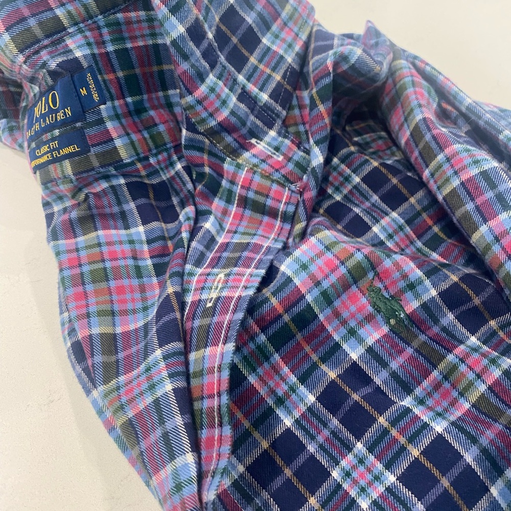 Men’s Ralph Lauren Flannel Size M
